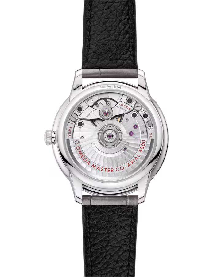 Omega De Ville Prestige 34 mm Silver Dial with Diamonds Stainless Steel Strap 434.13.34.20.52.001