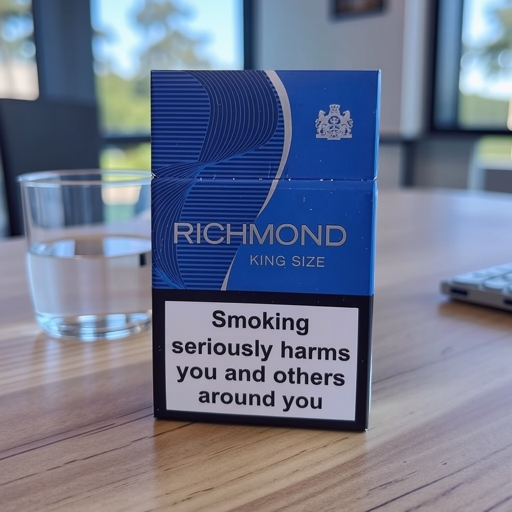 RichMond Blue 20s Cigarettes x 10 Packs /1 Carton