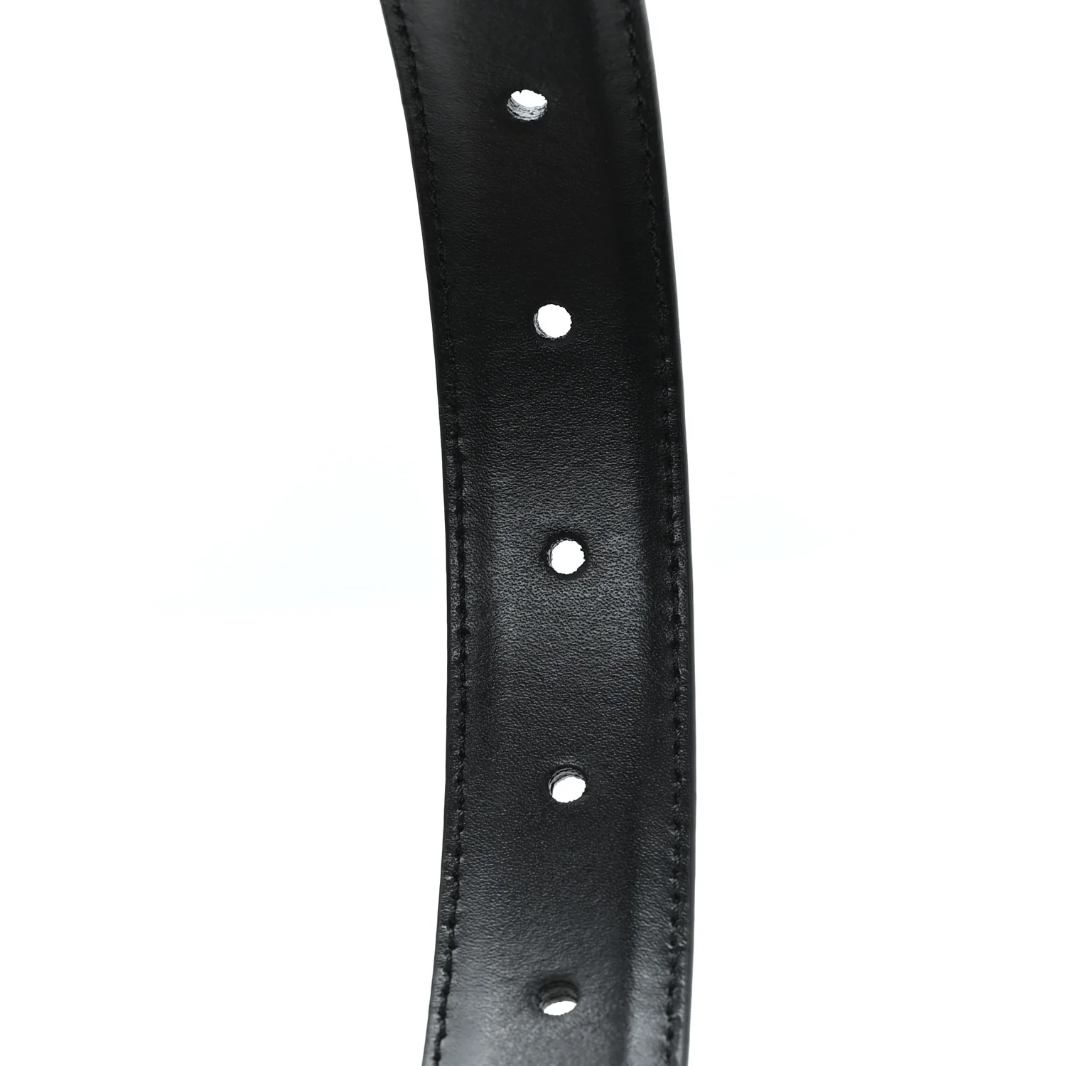 Box Calfskin Medium 25mm Triomphe Belt 85 34 Black