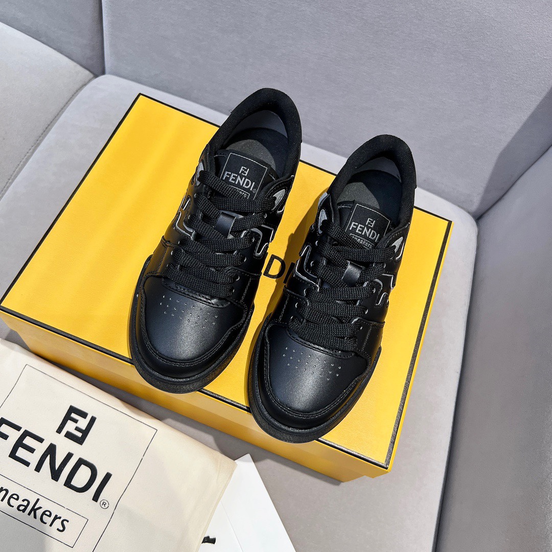 FENDI Match Canvas low-top  sneakers