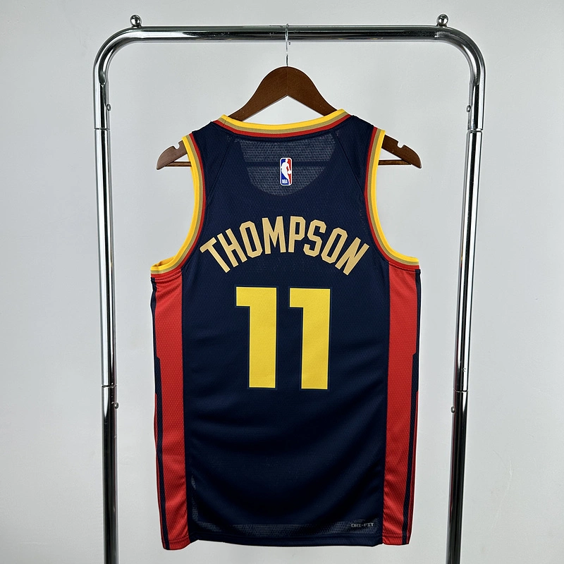 2025 NBA Golden State Warriors 11 THOMPSON Basketball Jersey