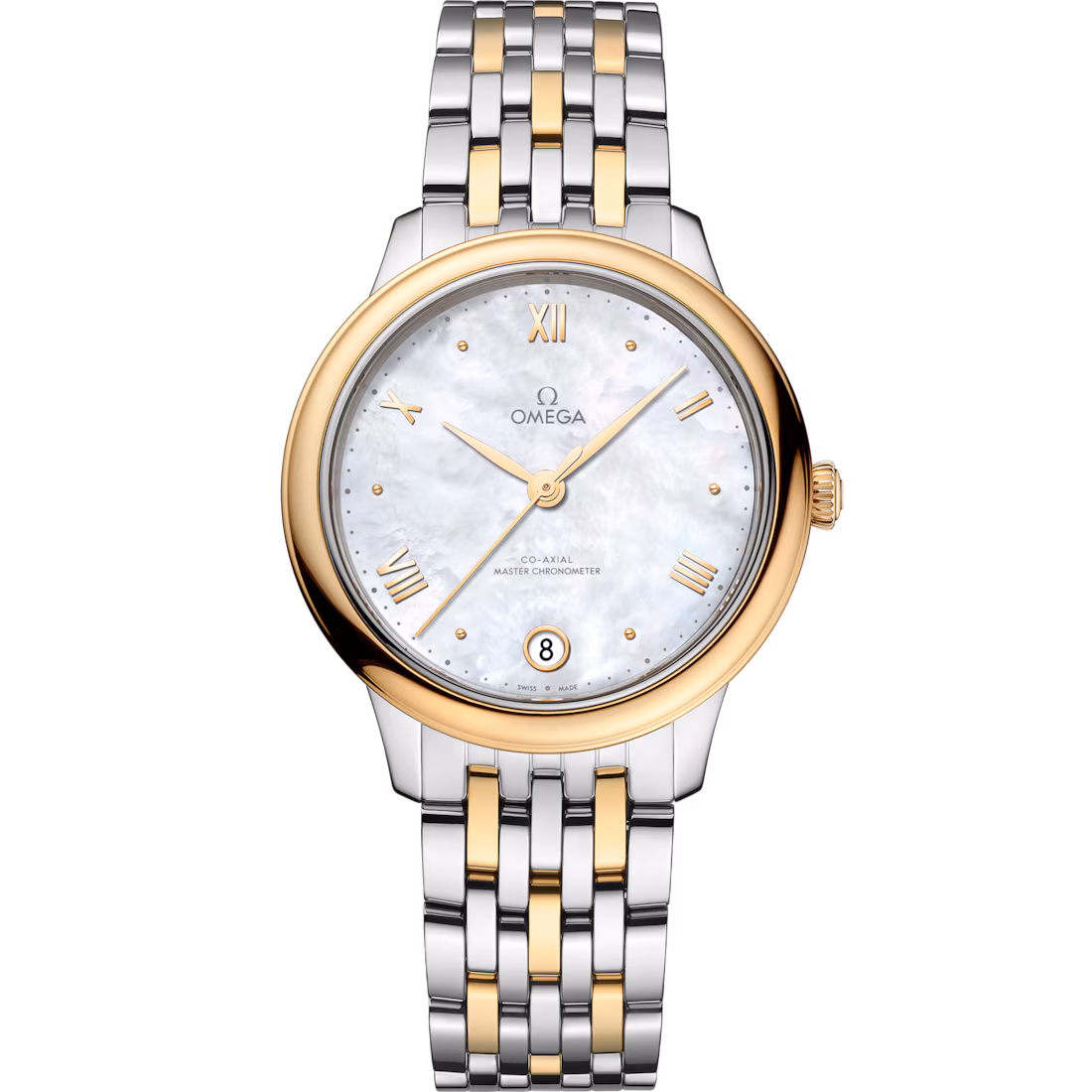 Omega De Ville Prestige Watch, 34mm Mother of Pearl Dial, 434.20.34.20.05.002