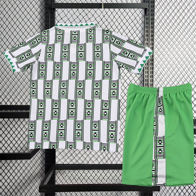 Retro kids 1994 Kids Nigeria Away Football jersey retro