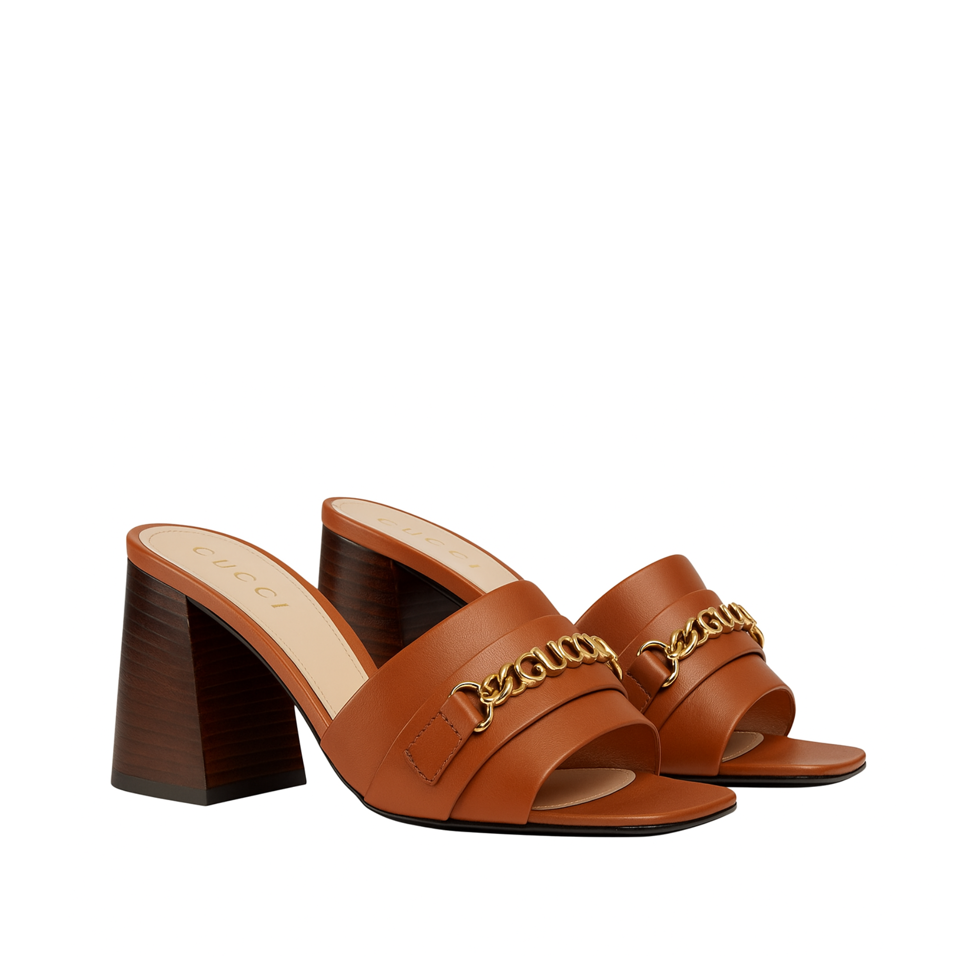 Gucci Signoria Slide Sandal In Brown 786595 Aaboc 2176