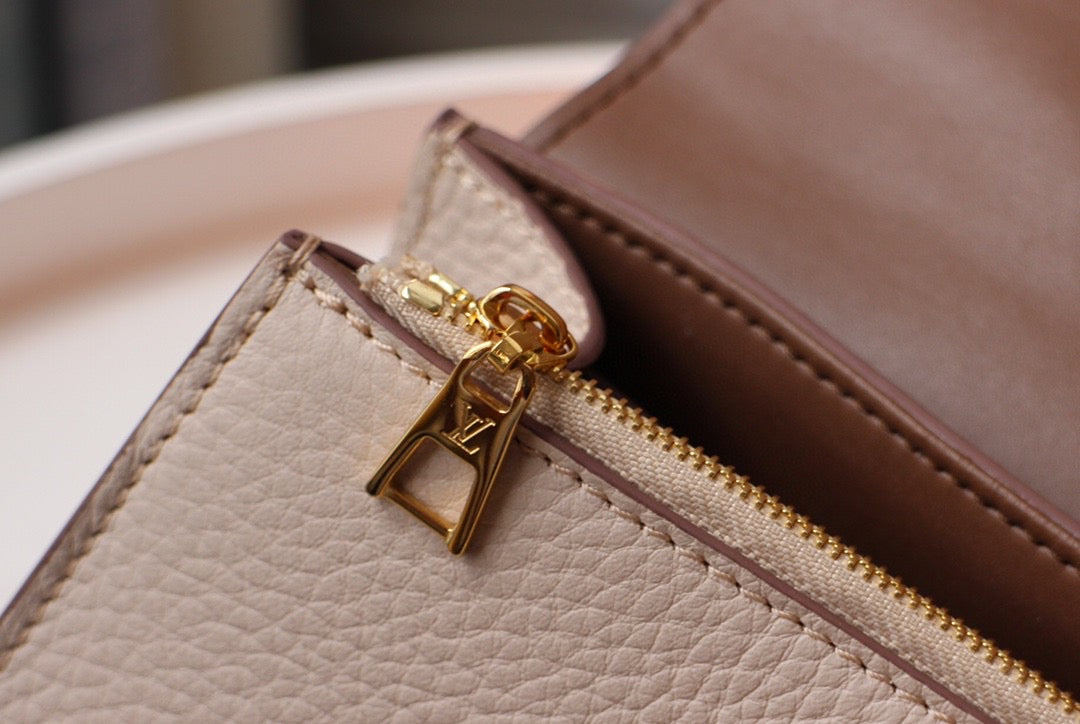 Louis Vuitton Twist One Handle Pm 25Cm Greige