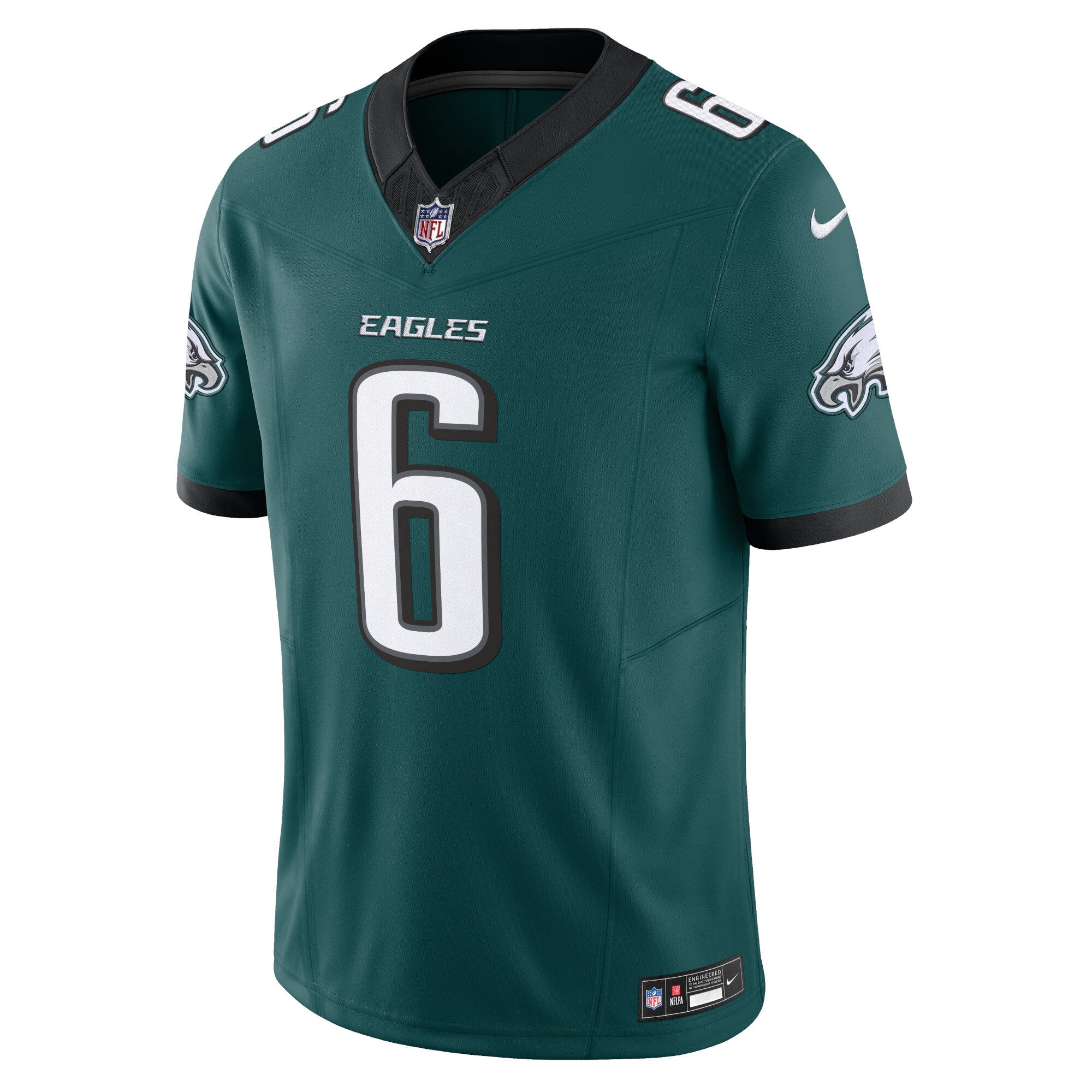 DeVonta Smith Philadelphia Eagles Nike Vapor F.U.S.E. Limited Jersey - Midnight Green