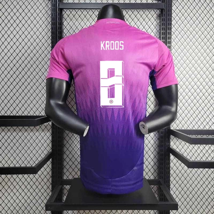 2024-25 Player Germany Away KROOS WIRTZ MUSIALA MULLER FULLKRUG HAVERTZ FUHRICH  Football jersey