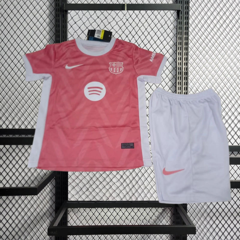 2025-26 Barcelona Special Edition kids Football jersey