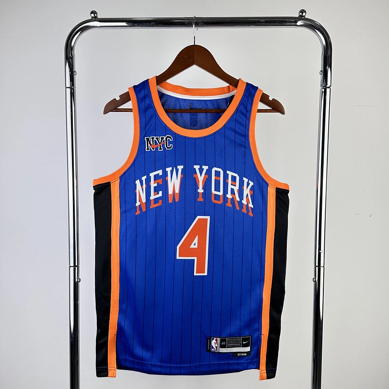 2024 New York Knicks 4 ROSE Basketball Jersey