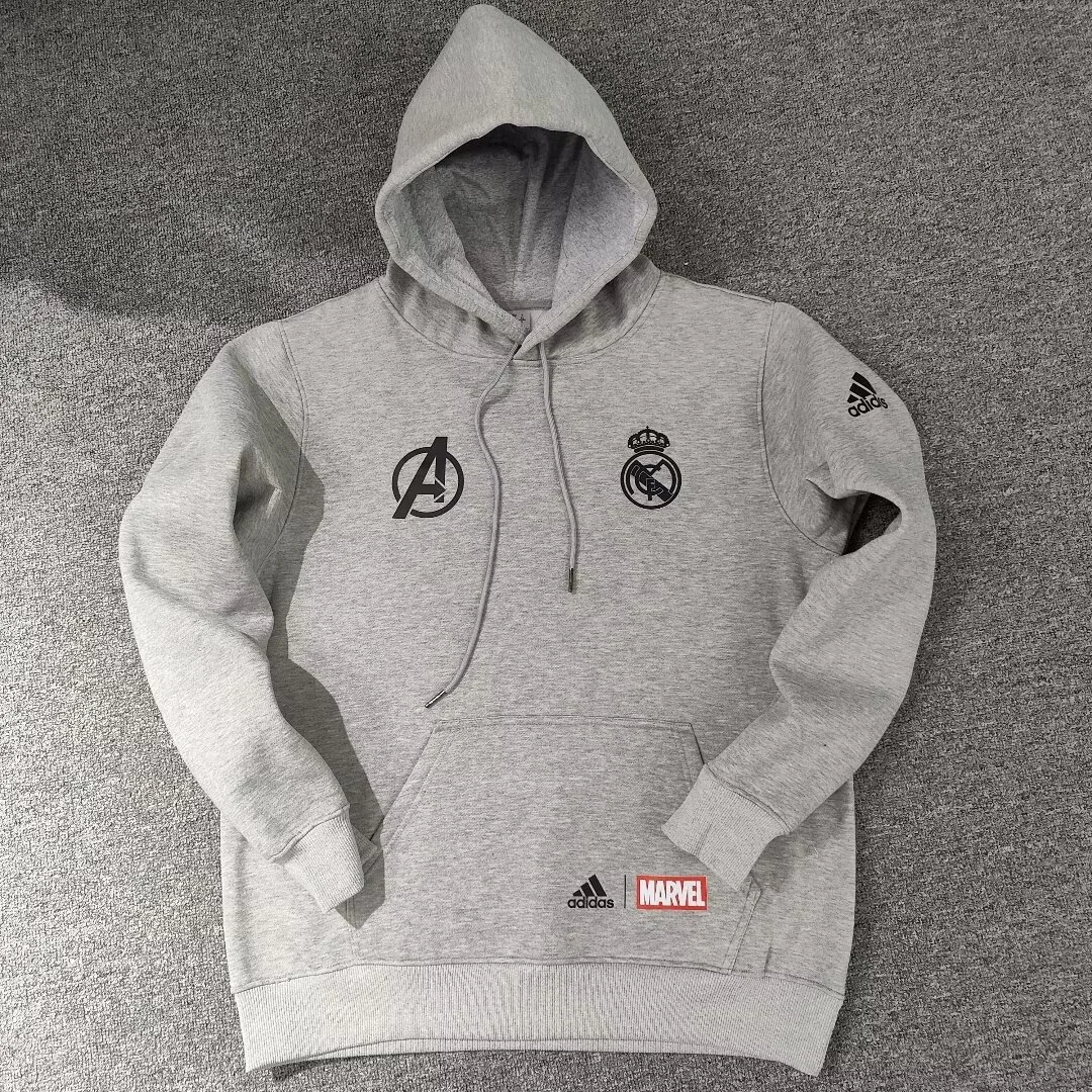 2024/25 Real Madrid Grey Casual Sweater