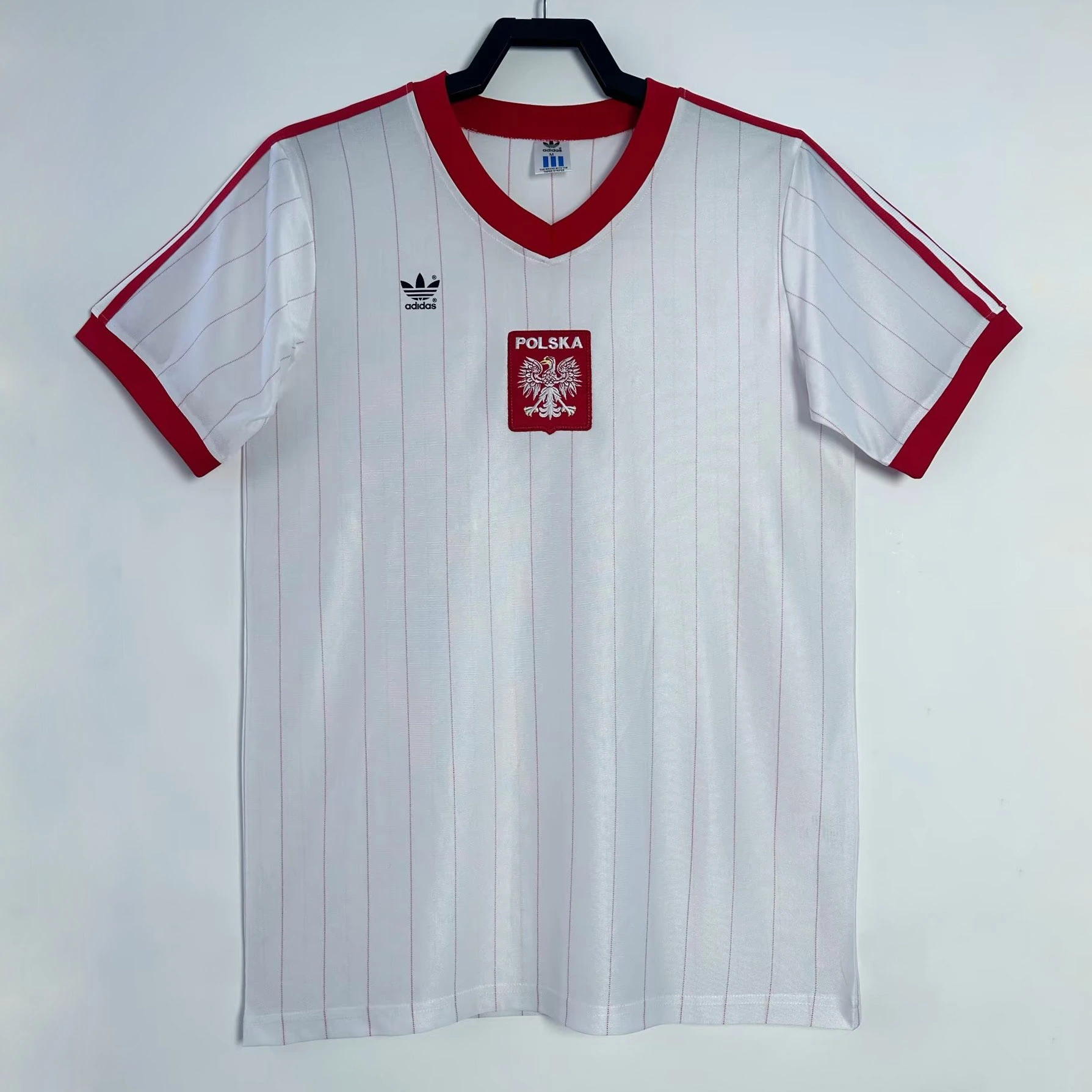 Retro 1982 Poland Home football jersey retro
