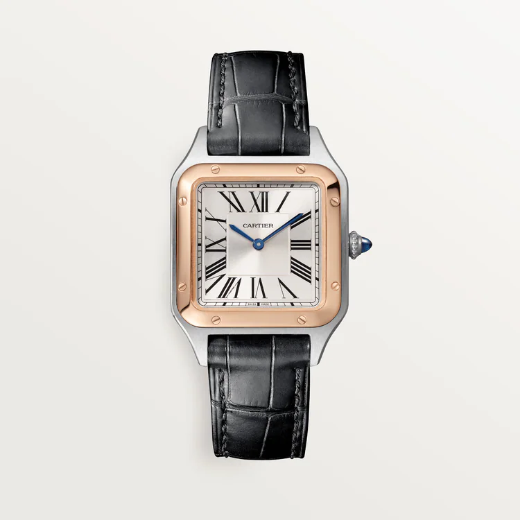 Cartier SANTOS-DUMONT Rose Gold MIx 43.5mm