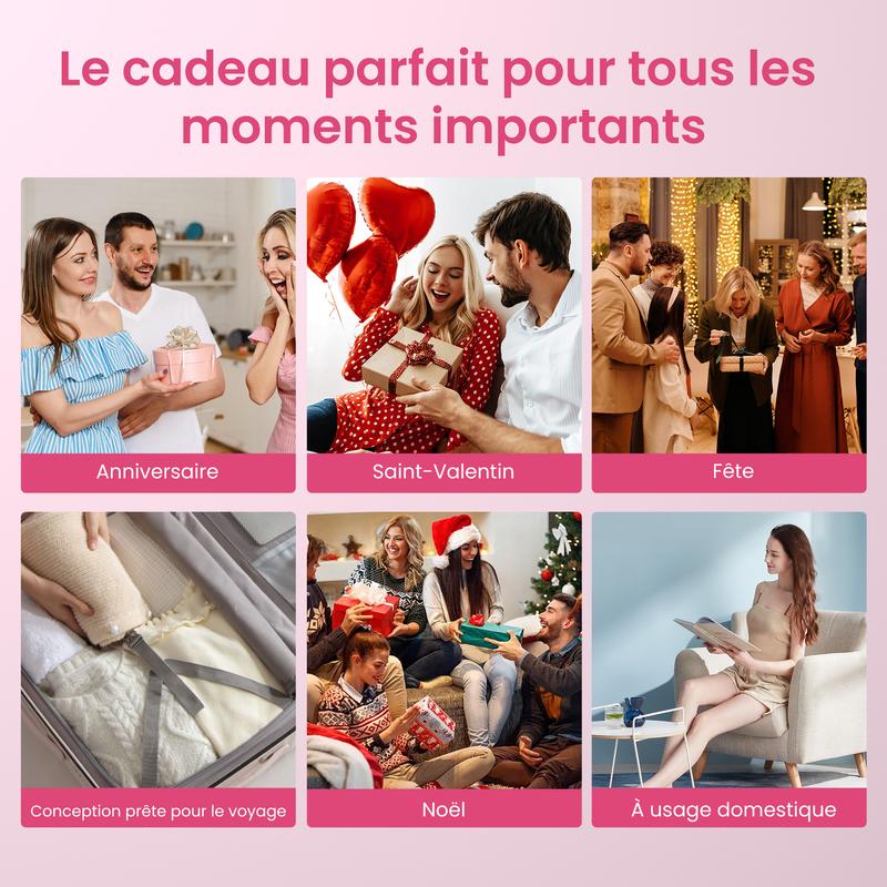 Atopskins Airstyler 5 en 1, sèche cheveux avec Ions négatifs, Styler magique, brosses thermiques Foehn, brosse droite, barre bouclée, ensemble de brosses à Air chaud