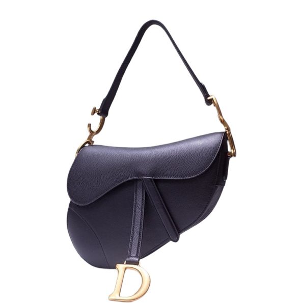 DIOR MICRO SADDLE GOATSKIN ROYAL BLUE