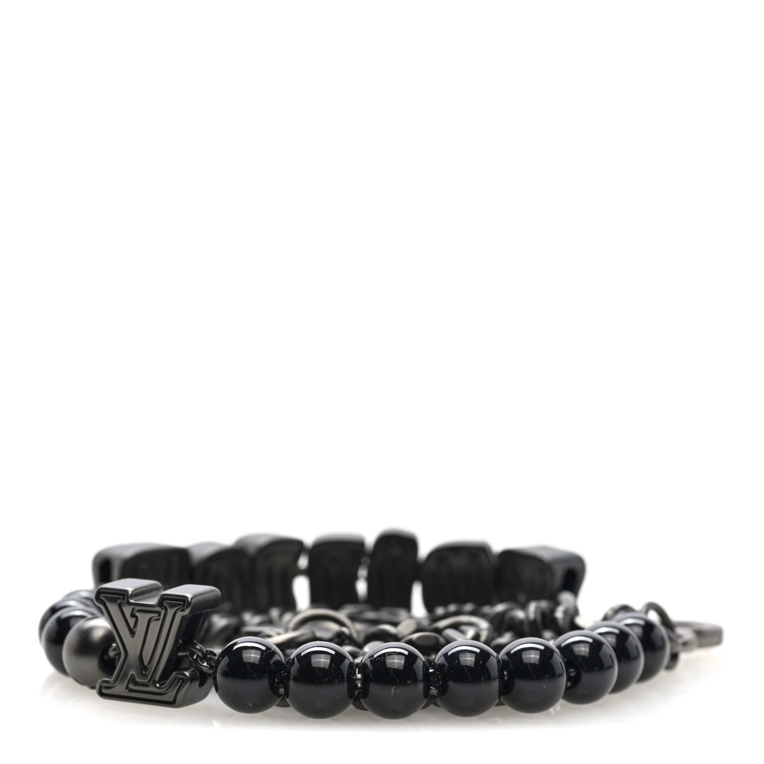 Ruthenium Vuitton Chain Belt
