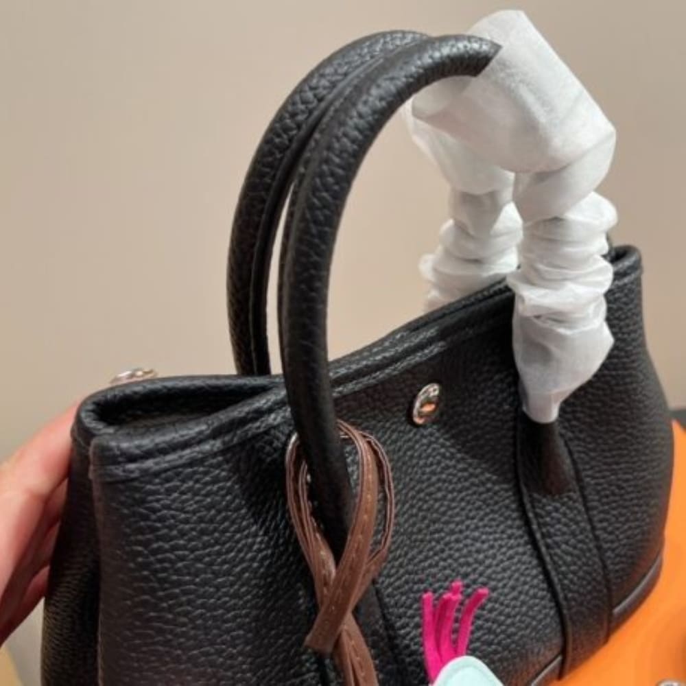 Hermes Neo Garden 23 Bag Black 23cm H086729ck89
