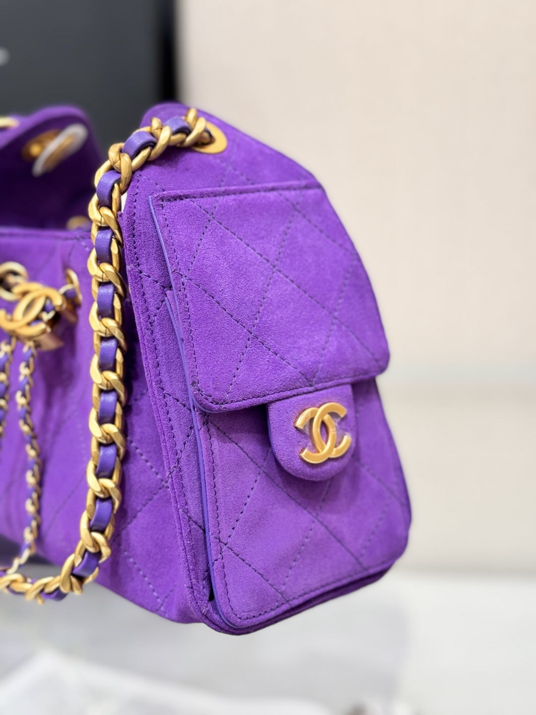 25Bag Mini Drawstring Bag（Violet）