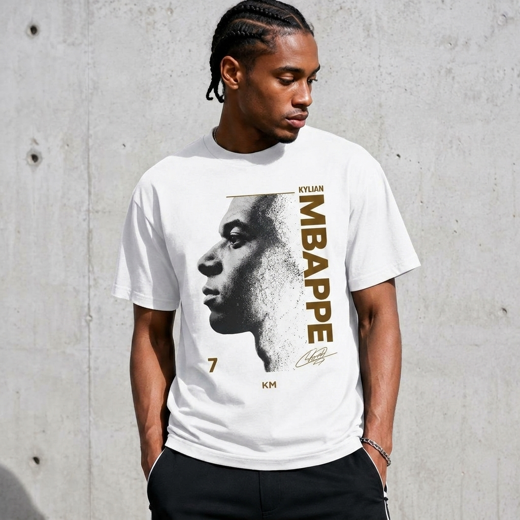 Kylian Mbappé Unisex T-Shirt – Limited-Time Offer – Hot Seller