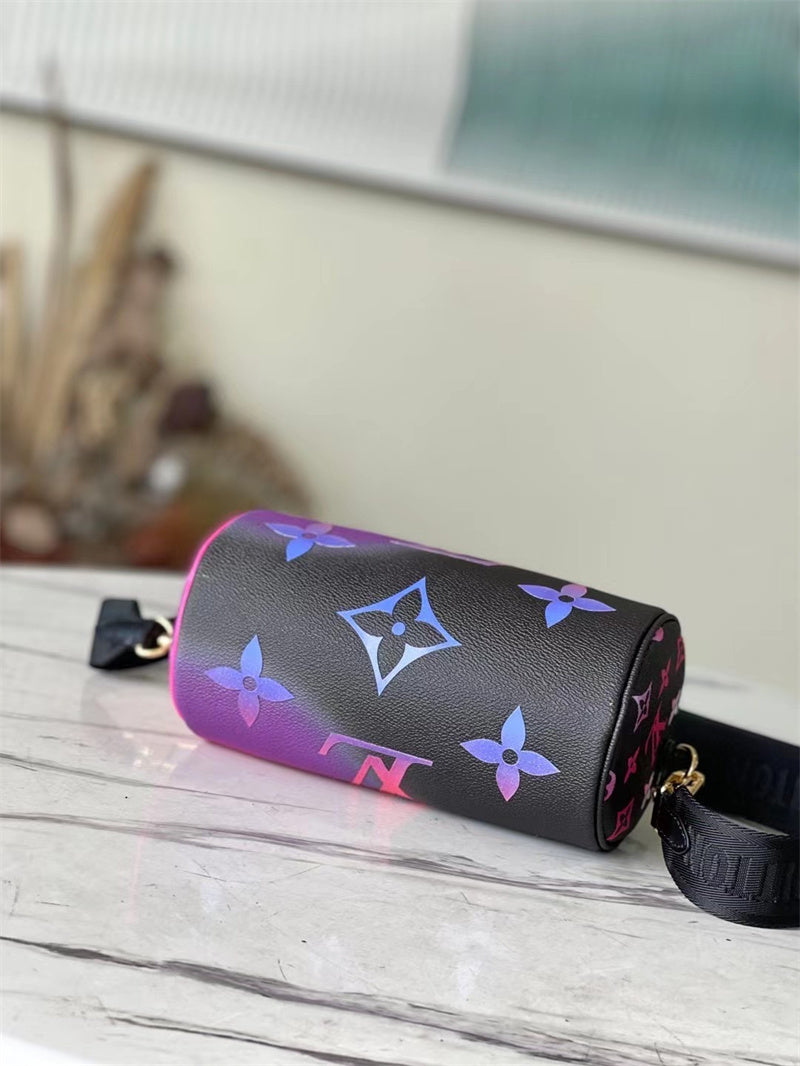 Louis Vuitton Papillon Bb 20Cm Midnight Fuchsia