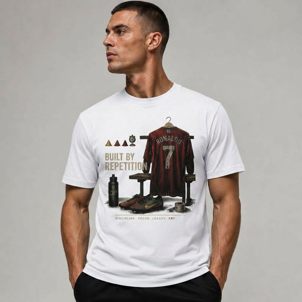 Cristiano Ronaldo Pure Cotton Unisex T-Shirt – Limited-Time Offer