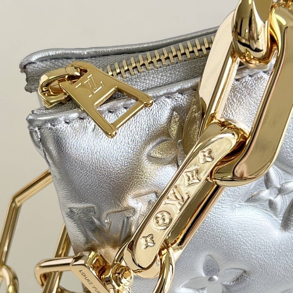 Louis Vuitton Coussin BB Silver 21Cm M20567