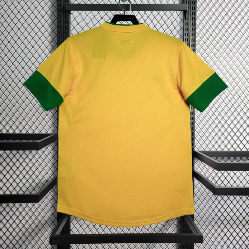 Retro 2012-13 Brazil Home football jersey retro