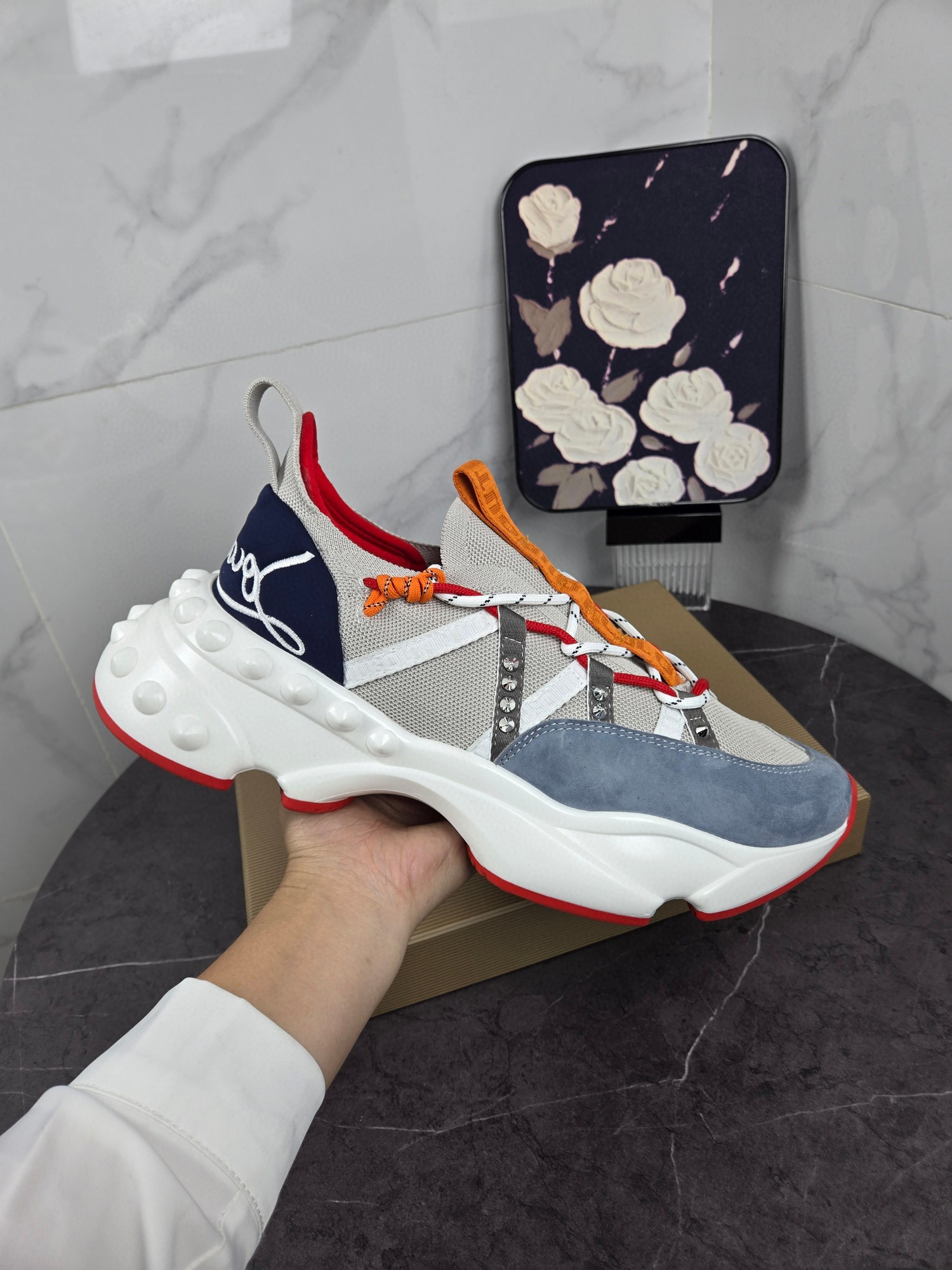 CHRISTIAN LOUBOUTIN Trailnrun Running Sneakers