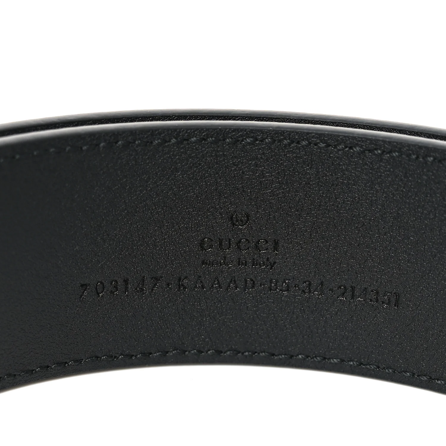 GG Supreme Monogram Blondie 40mm Belt 85 34 Black