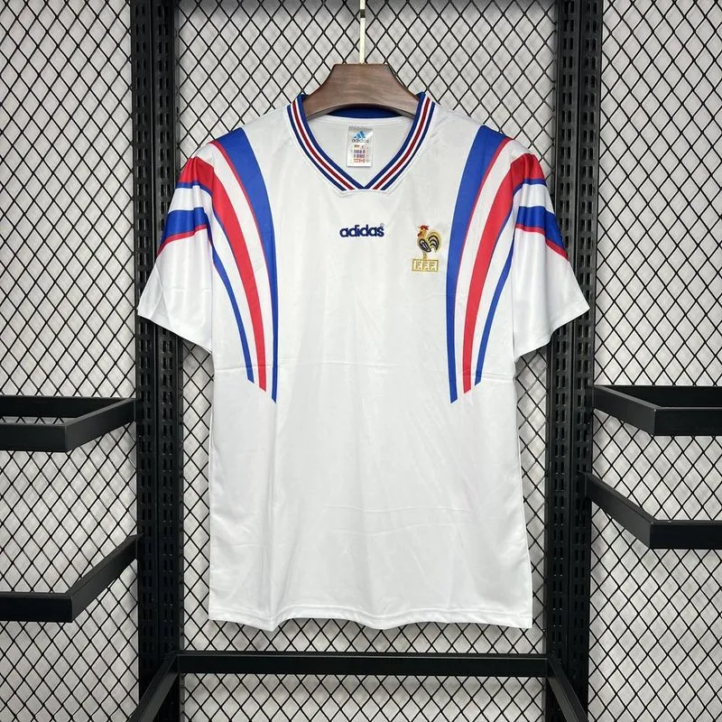 Retro 1996 France Away Football jersey retro