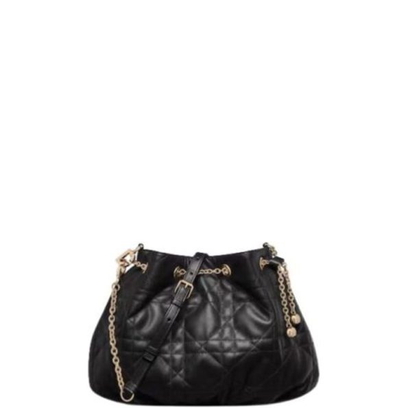 DIOR MEDIUM DIOR AMMI BAG BLACK 27CM