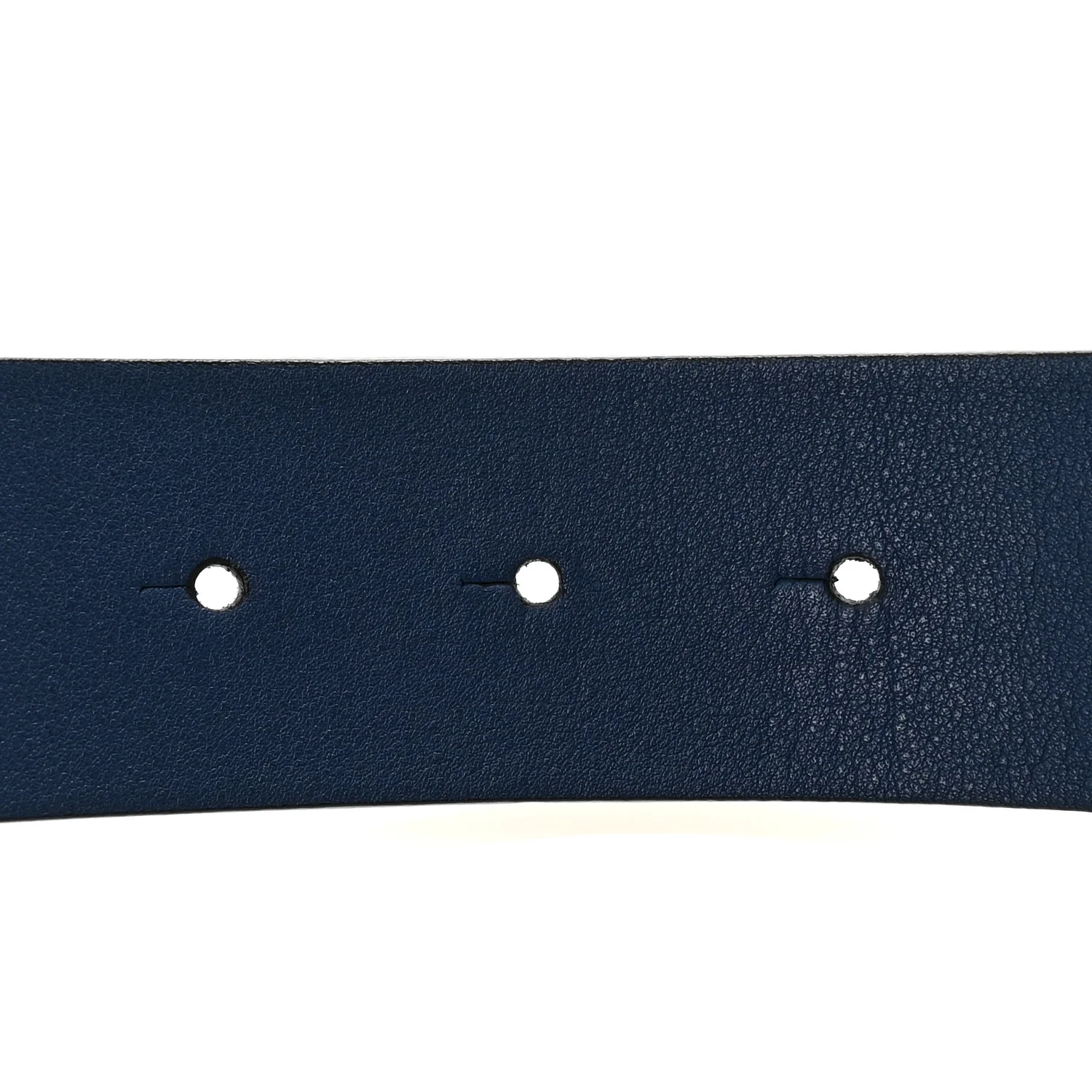 Calfskin CC Reversible Belt 85 34 Navy