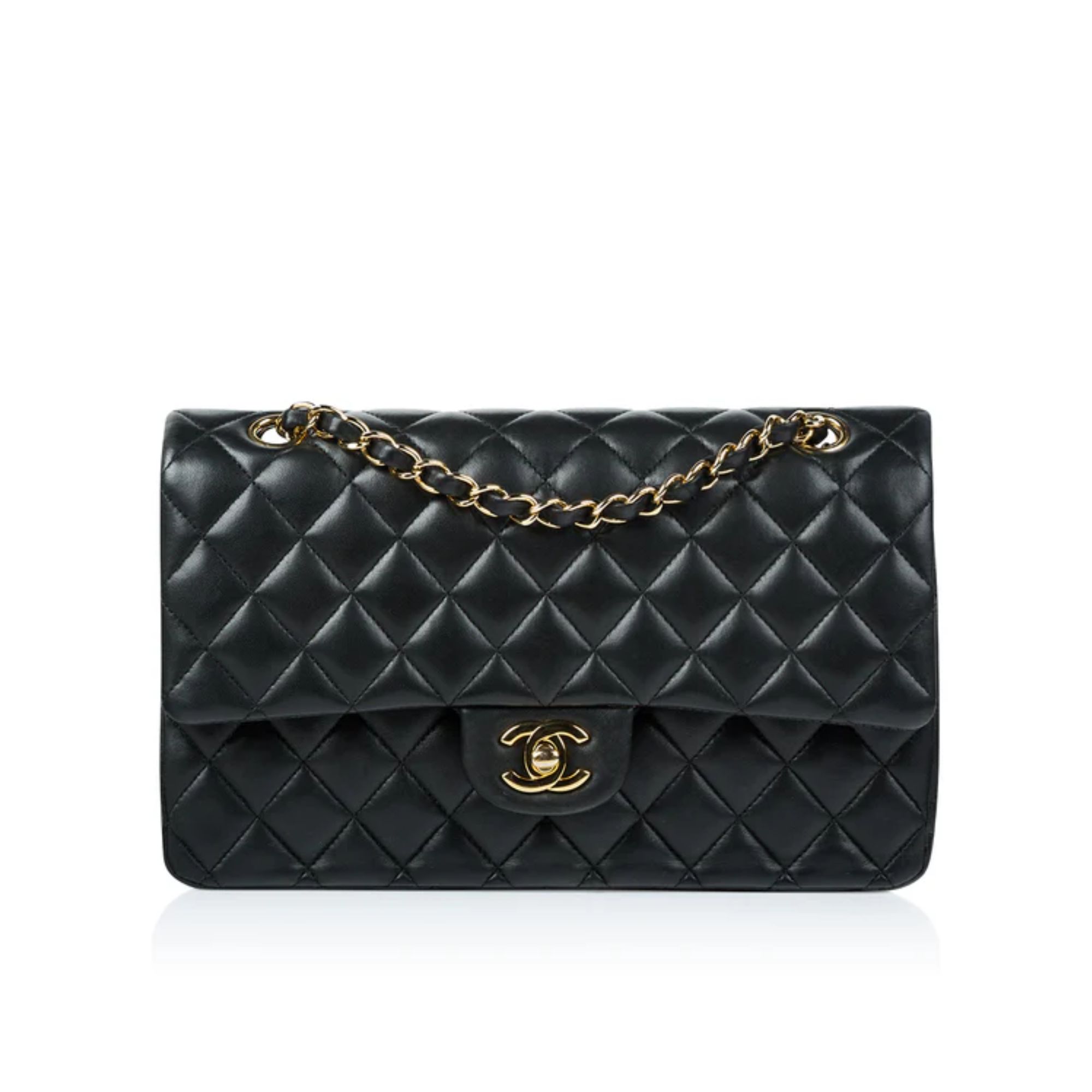Chanel Lambskin Small Double Flap Bag 23cm