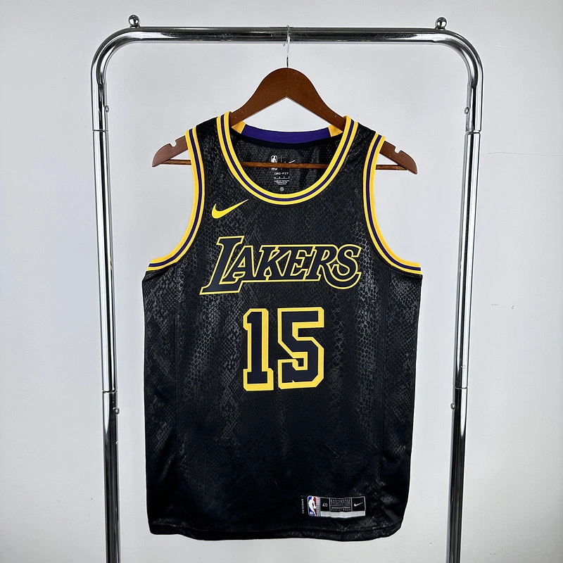 2023 NBA Lakers 15 REAVES Basketball Jersey