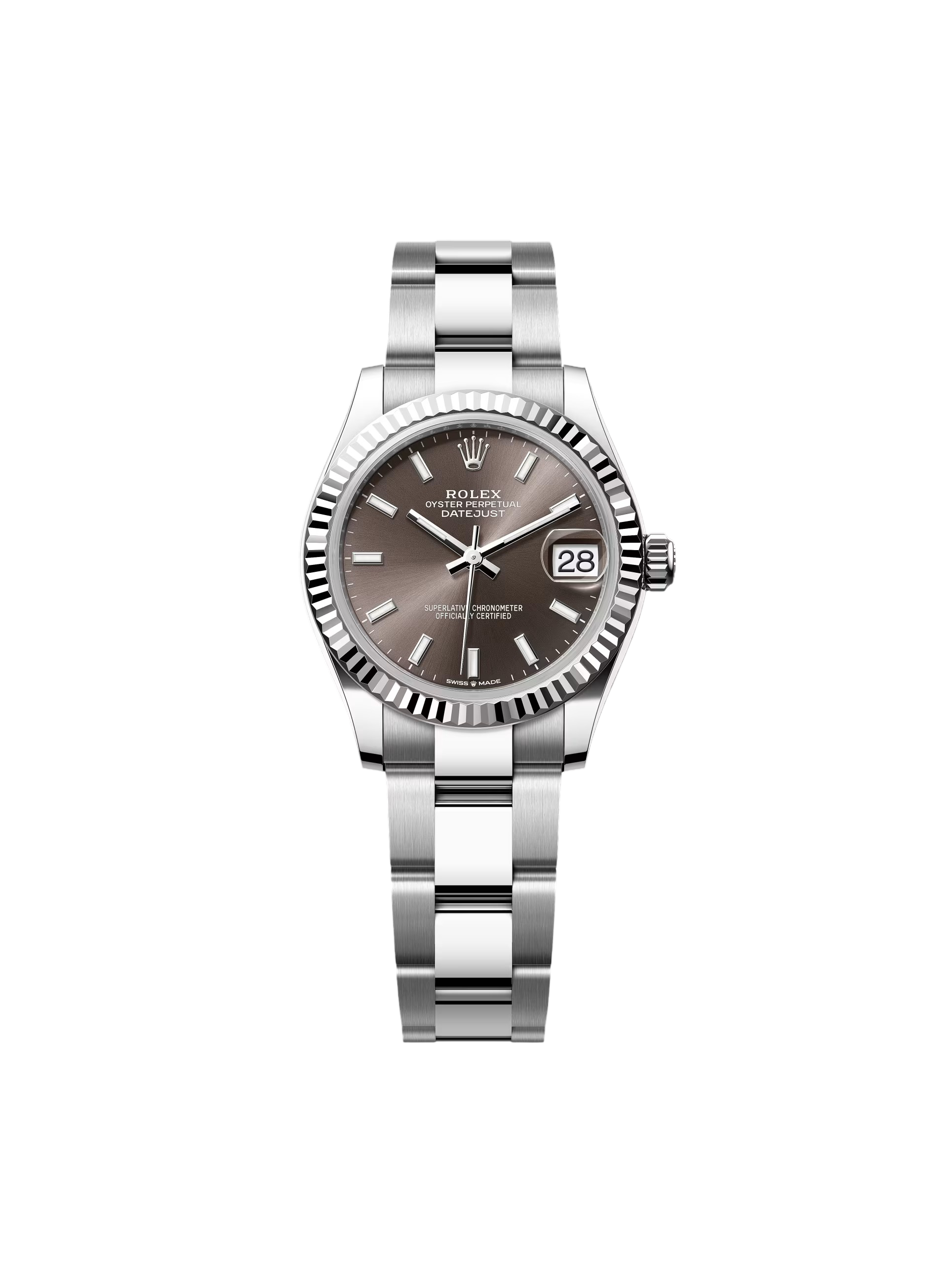 Rolex Datejust m278274-0015/0016 Dark Grey Dial 31mm Oyster Bracelet