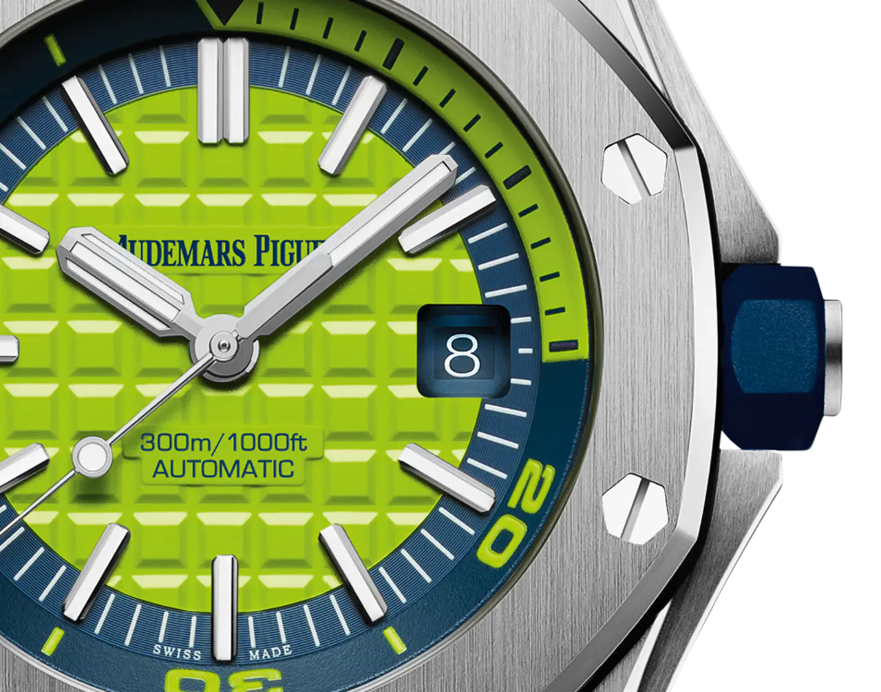 Audemars Piguet OFFSHORE DIVER Green Dial 42mm 15710ST.OO.A038CA.01
