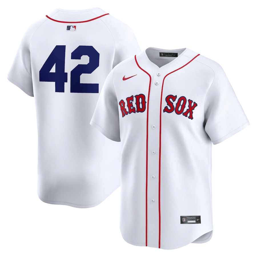 Boston Red Sox 2024 Jackie Robinson Day Home Limited Jersey  White