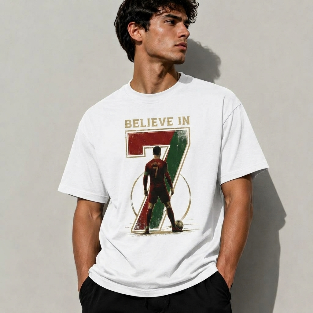 Cristiano Ronaldo Pure Cotton Unisex T-Shirt – Limited-Time Offer