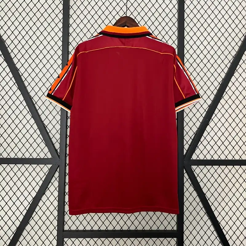 Retro 1998-99 AS Roma home Football jersey retro