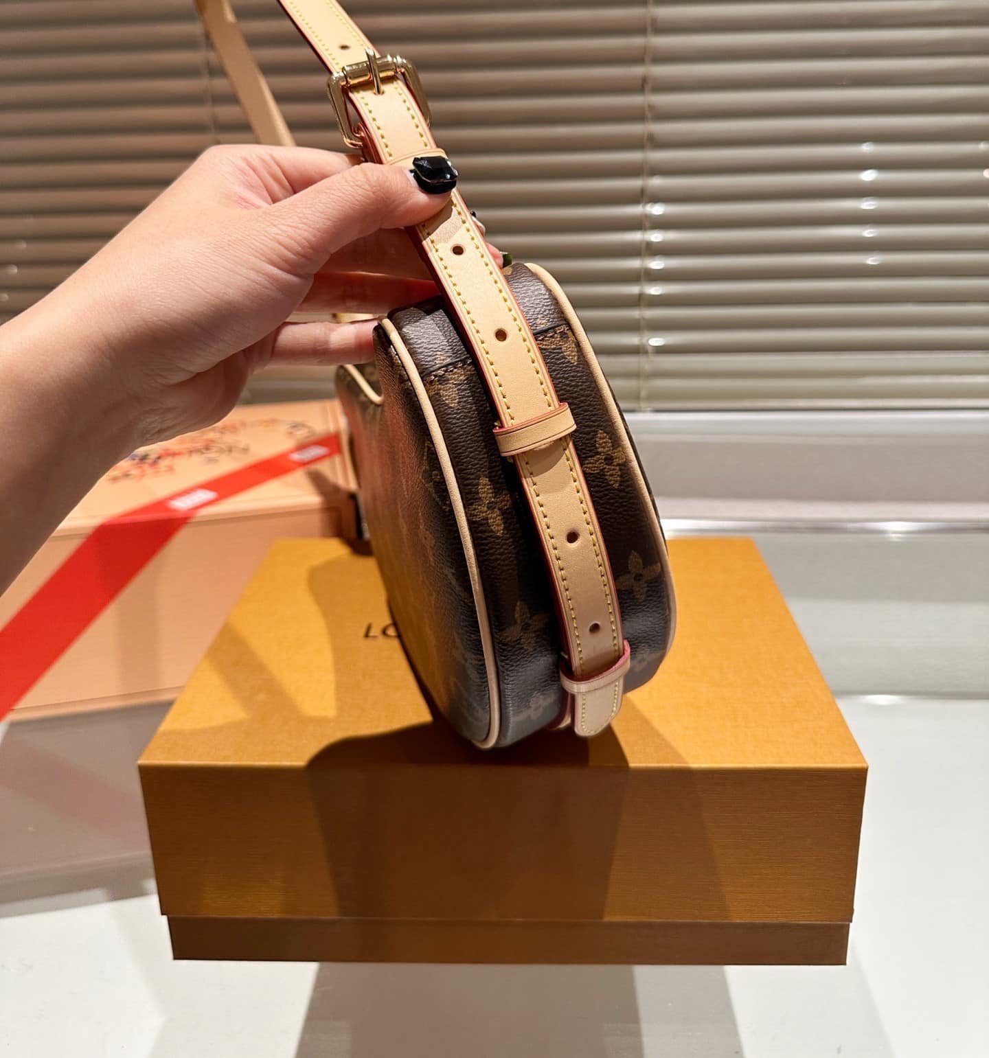 Louis Vuitton Croissant MM Monogram Canvas 25Cm M46828