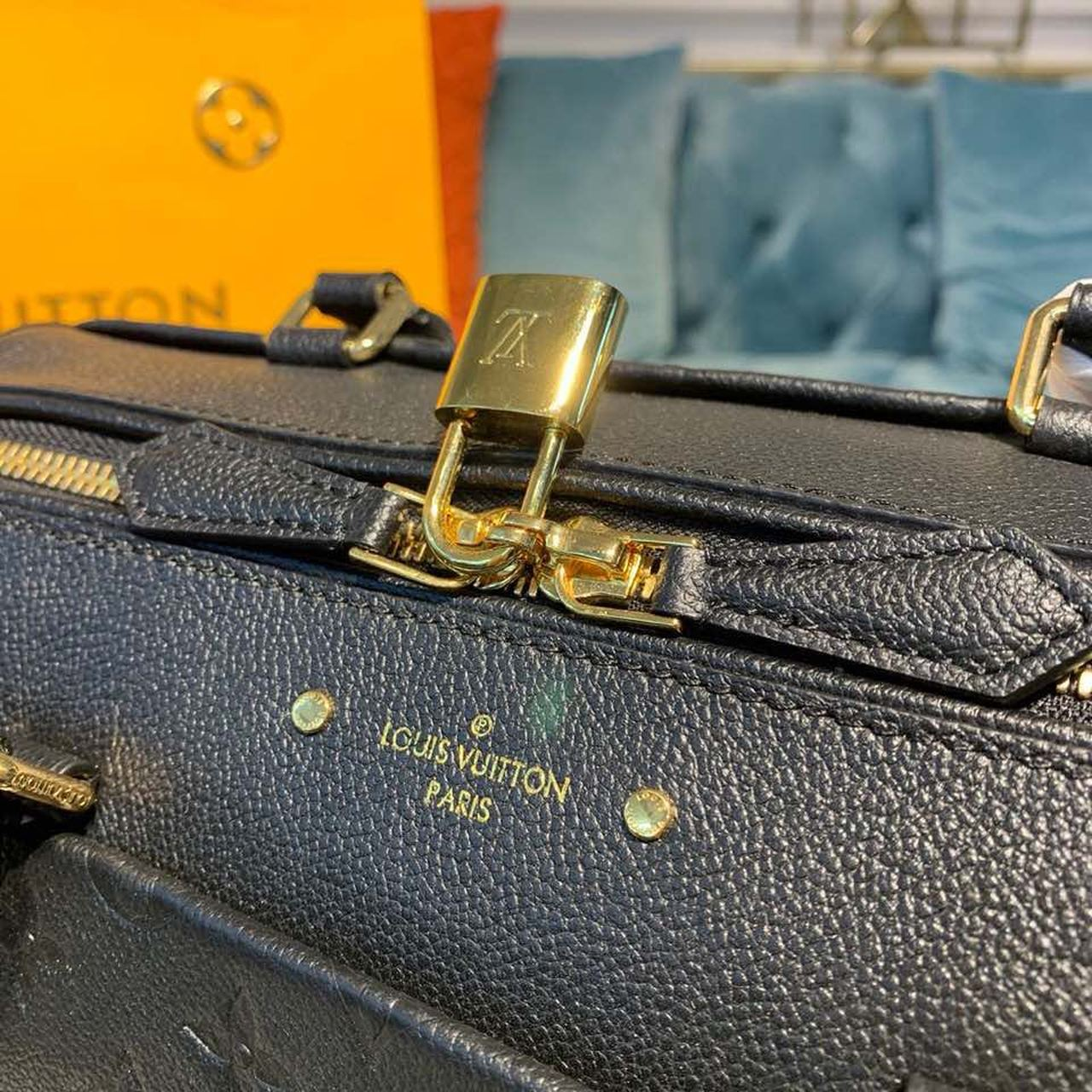 Louis Vuitton Speedy Bandouliere 25 Monogram Empreinte Black 25cm M42401