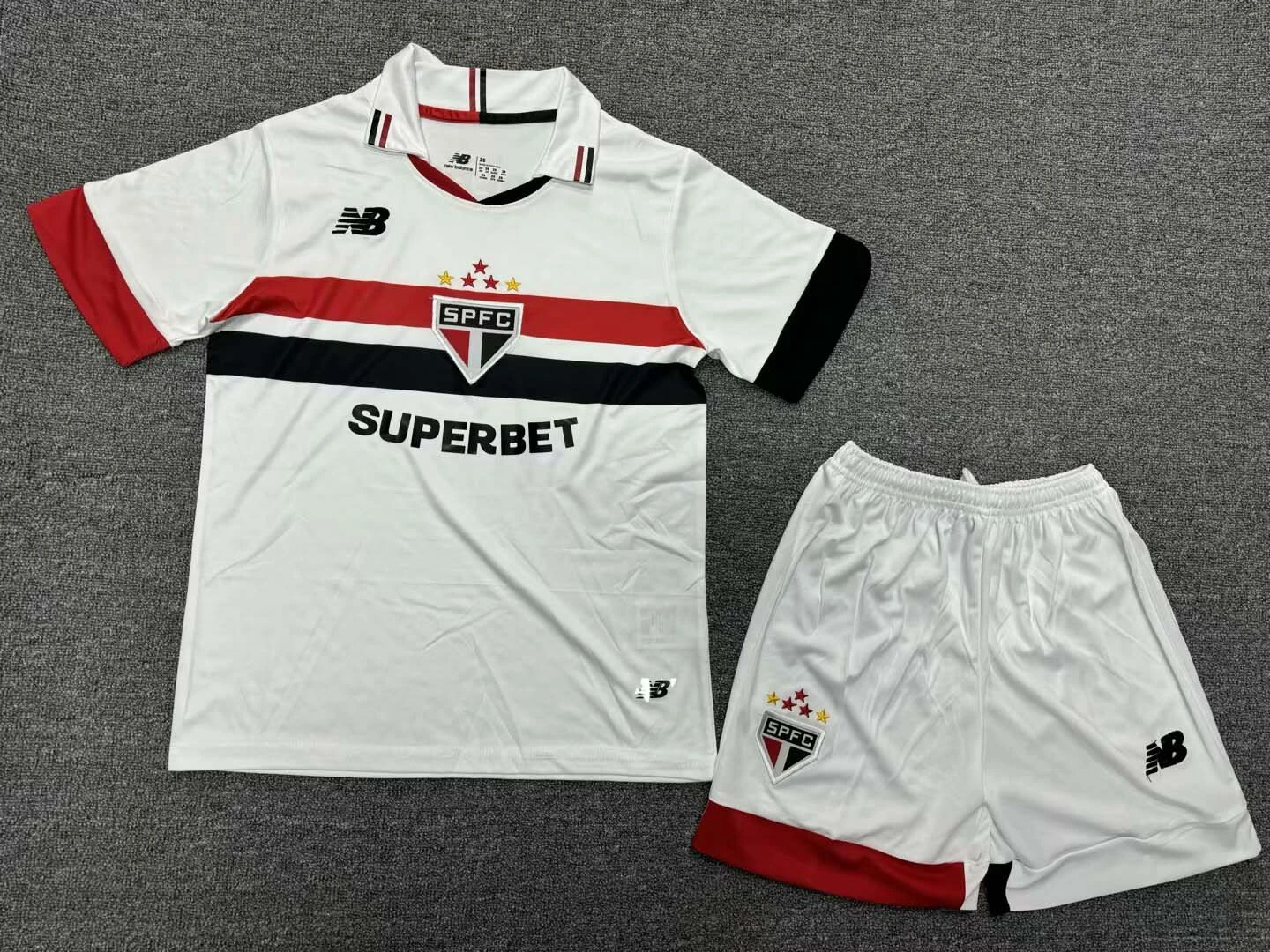 2024/2025 Sao Paulo Home Jersey 1:1 Thai Quality Kids