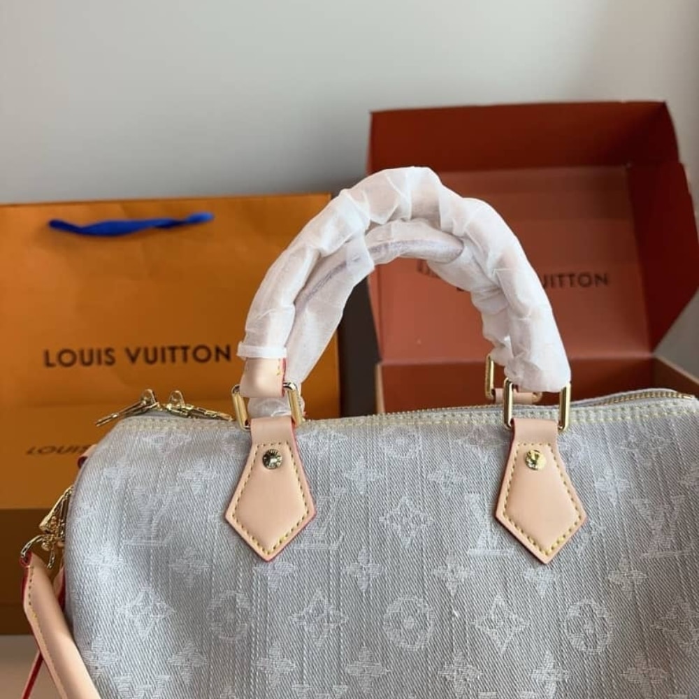 Louis Vuitton Speedy Soft 30 Washed Gray 30Cm M13344