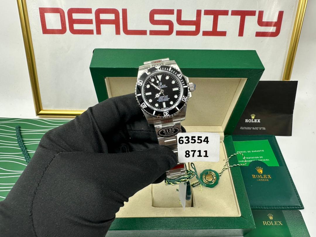 [SUPER CLONE] Rolex Submariner 41mm Black Dial 124060
