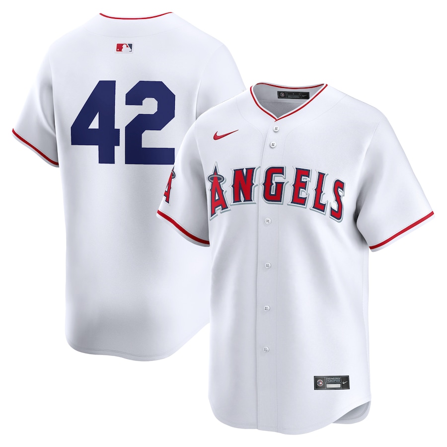 Los Angeles Angels 2024 Jackie Robinson Day Home Limited Jersey  White
