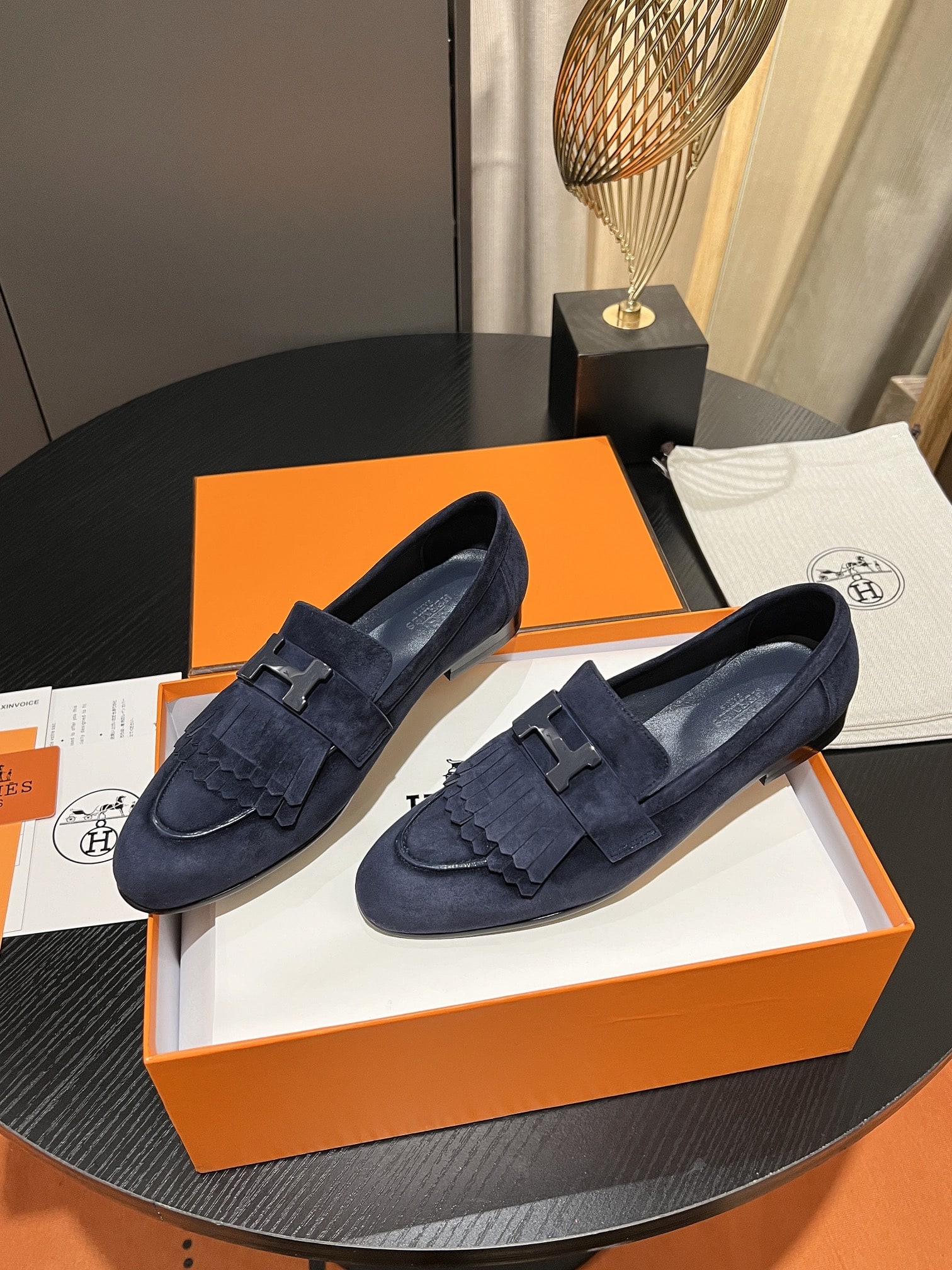Hermes Royal Loafer Blue