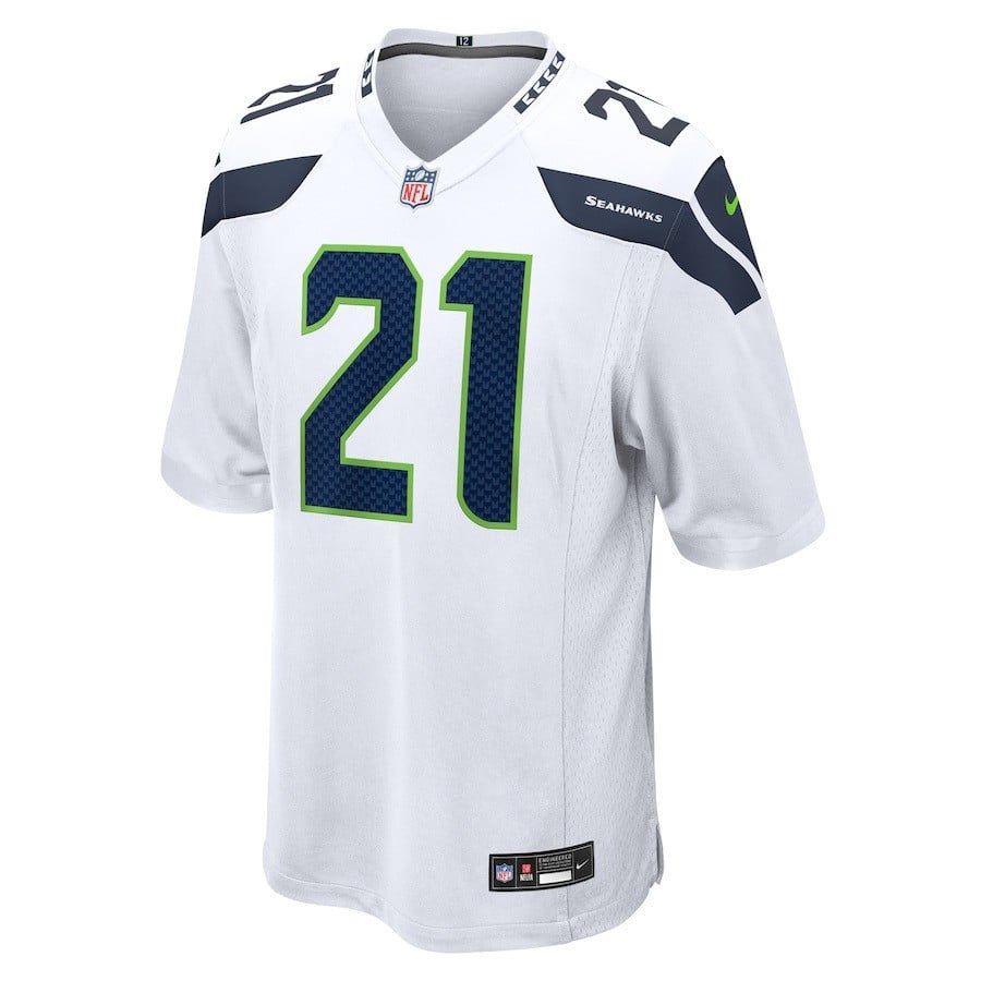 Devon Witherspoon 21 Seattle Seahawks Away Game Jersey - White