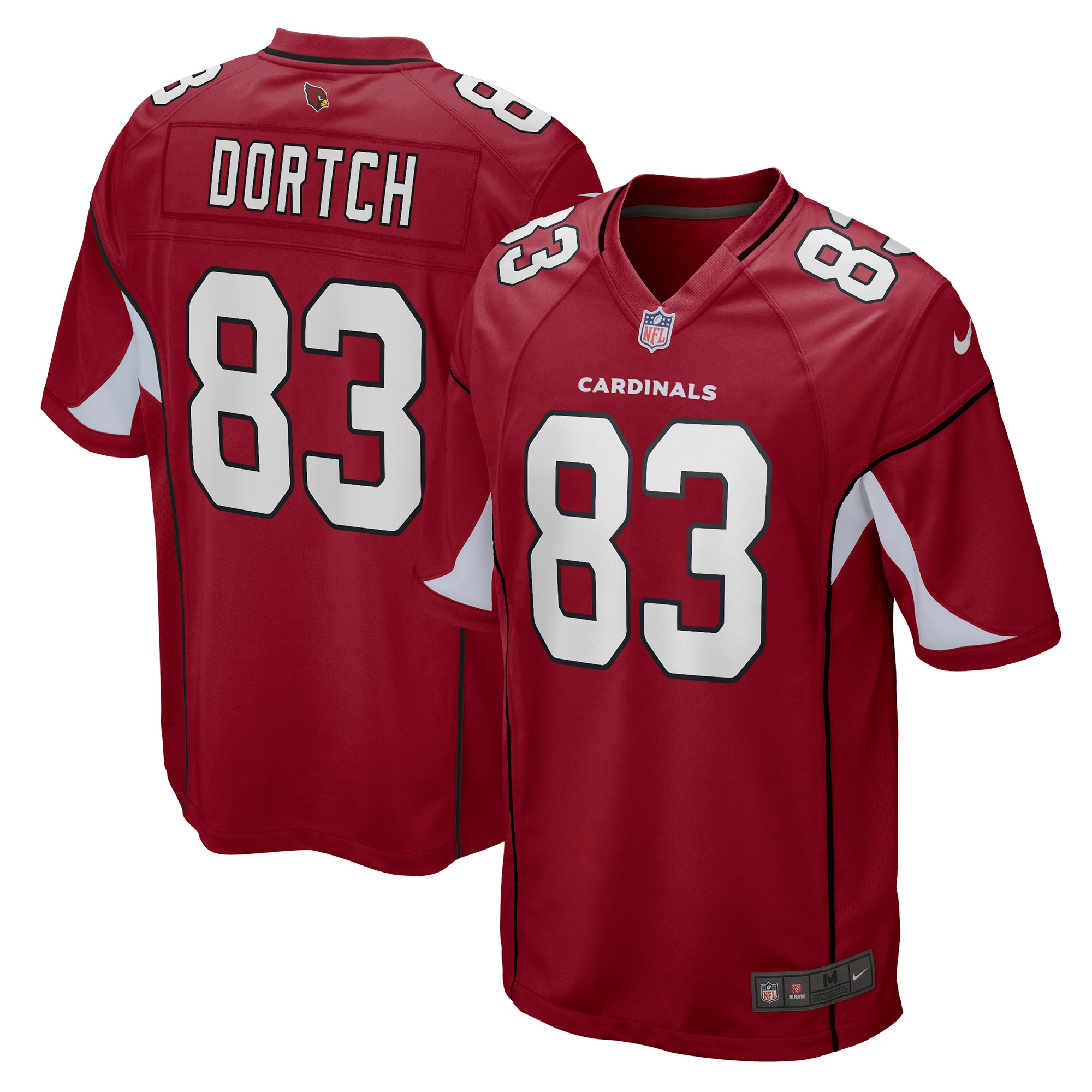 Greg Dortch Arizona Cardinals Nike Player Game Jersey - Cardinal