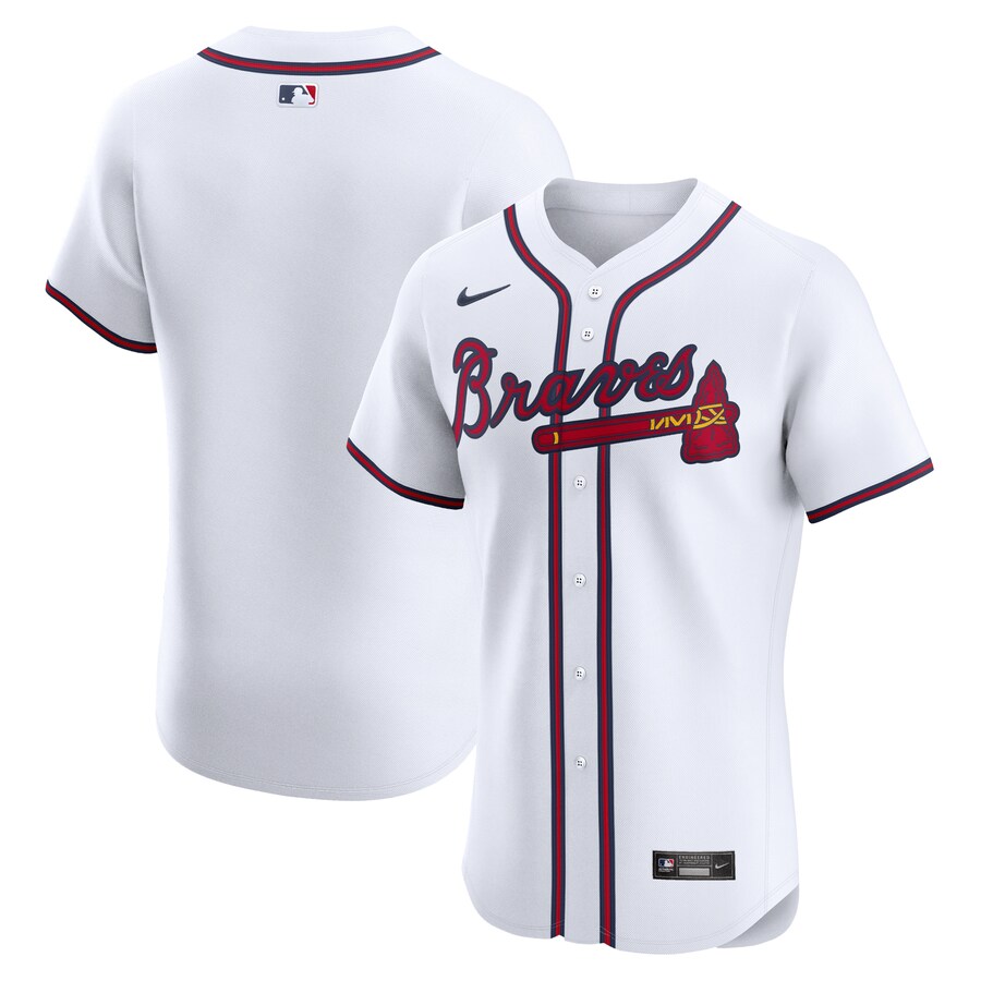Atlanta Braves Home Elite Jersey White