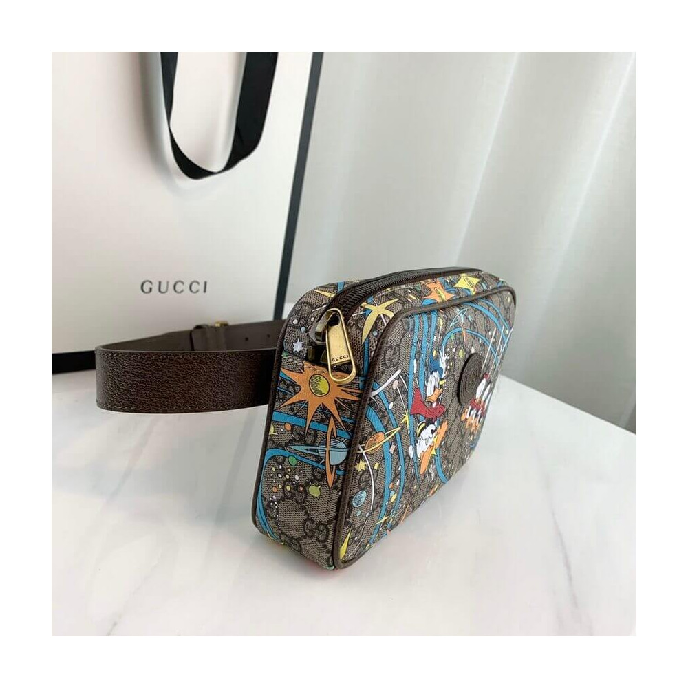 Disney x Gucci Donald Duck Print Belt Bag
