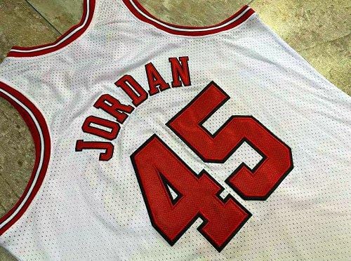 Michael Jordan #45 Chicago Bulls Throwback Jersey
